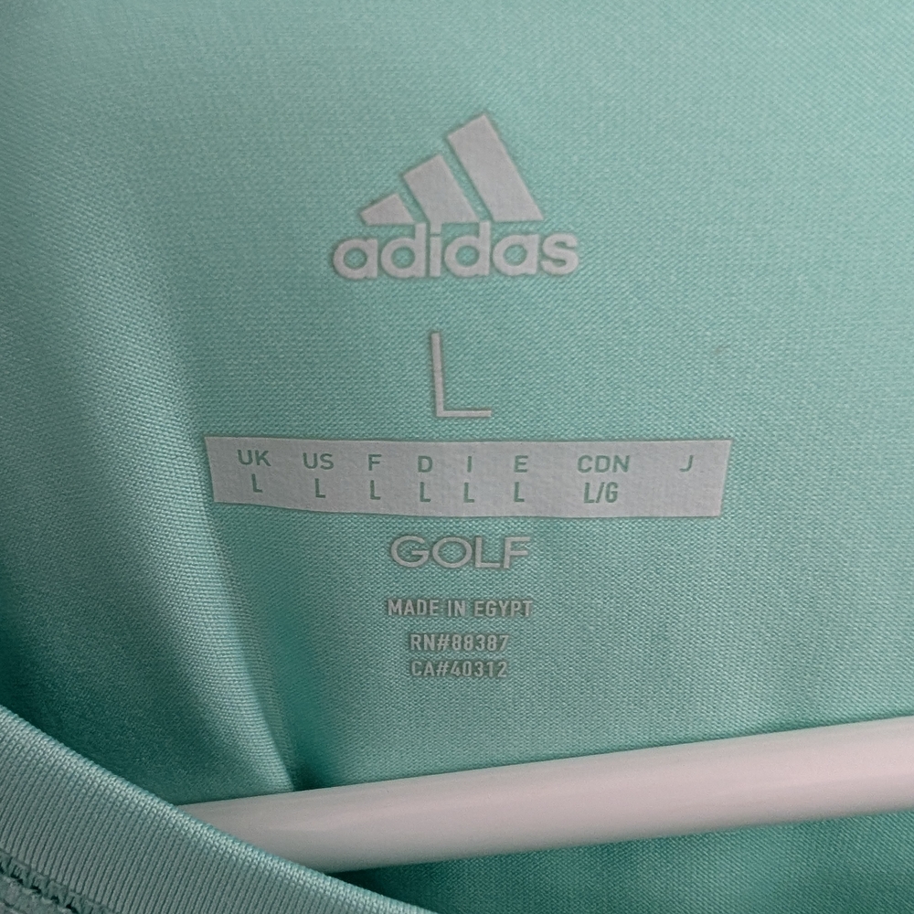 adidas Mint Green Performance Top Women's Long Sleeve - Picture 3 of 4